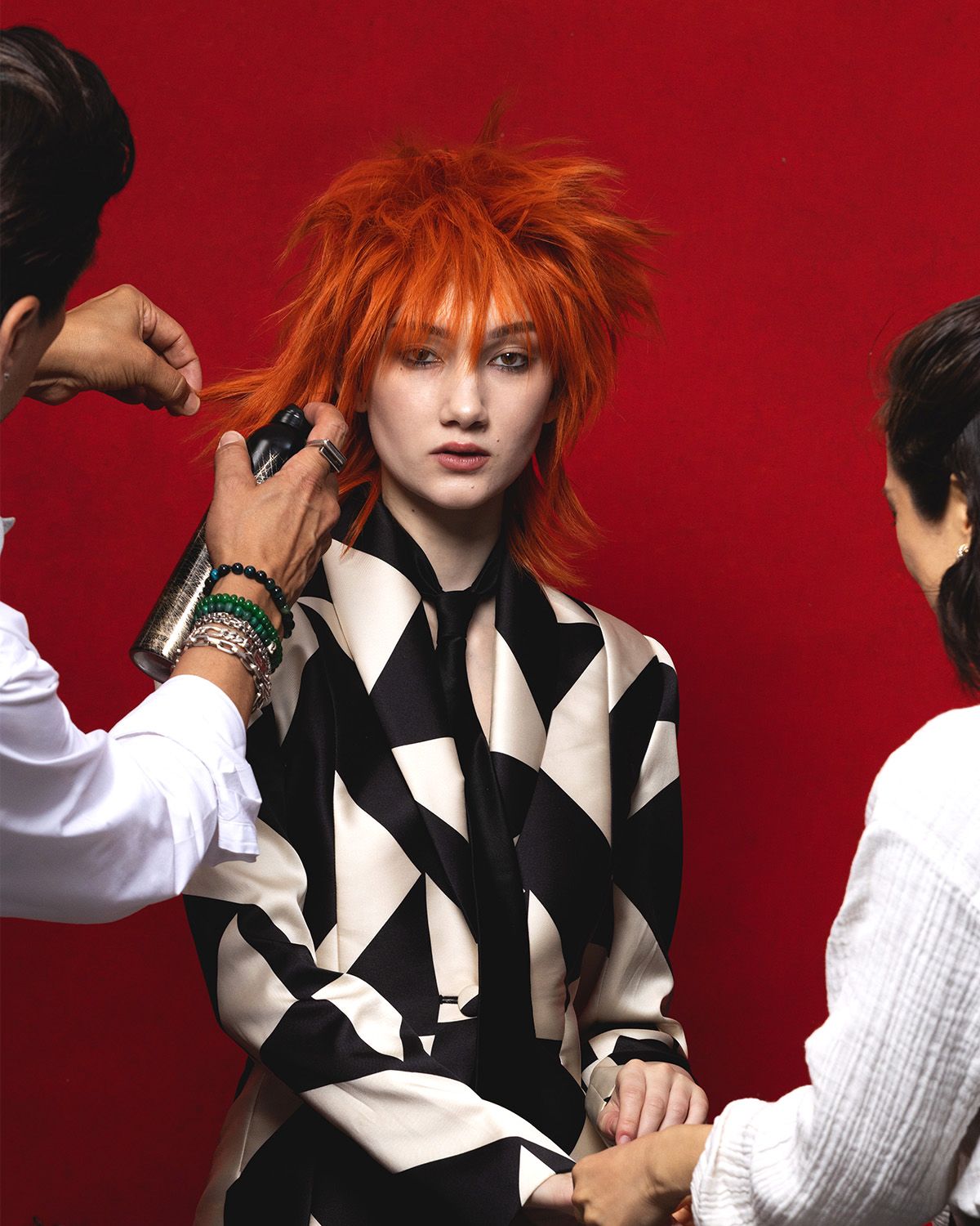 The Hair Behind Willy Chavarria's SS26 Collection, “Spicy Pastels