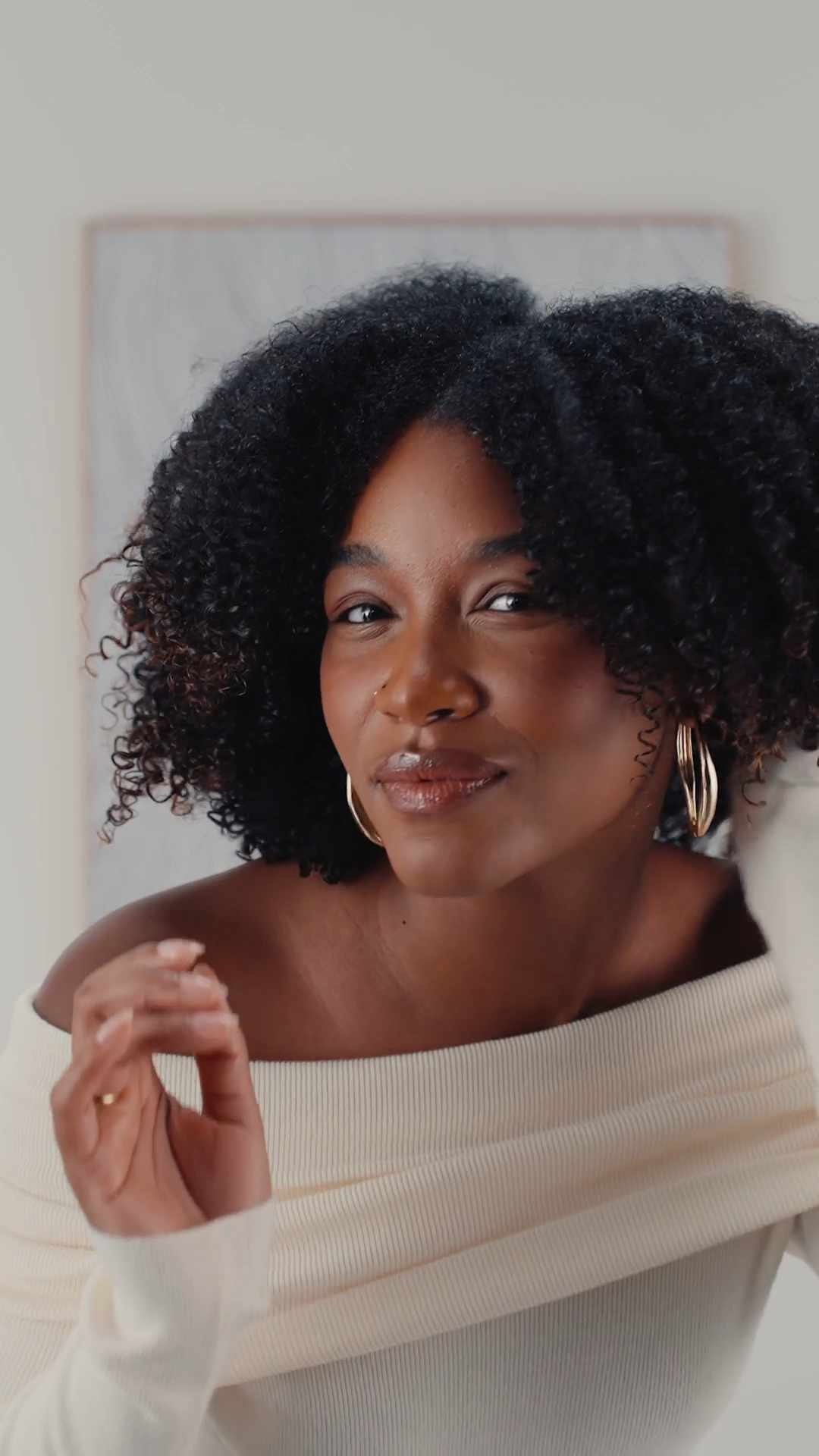 Curl Refresh With Eternal Curls Polish & Protect Oil