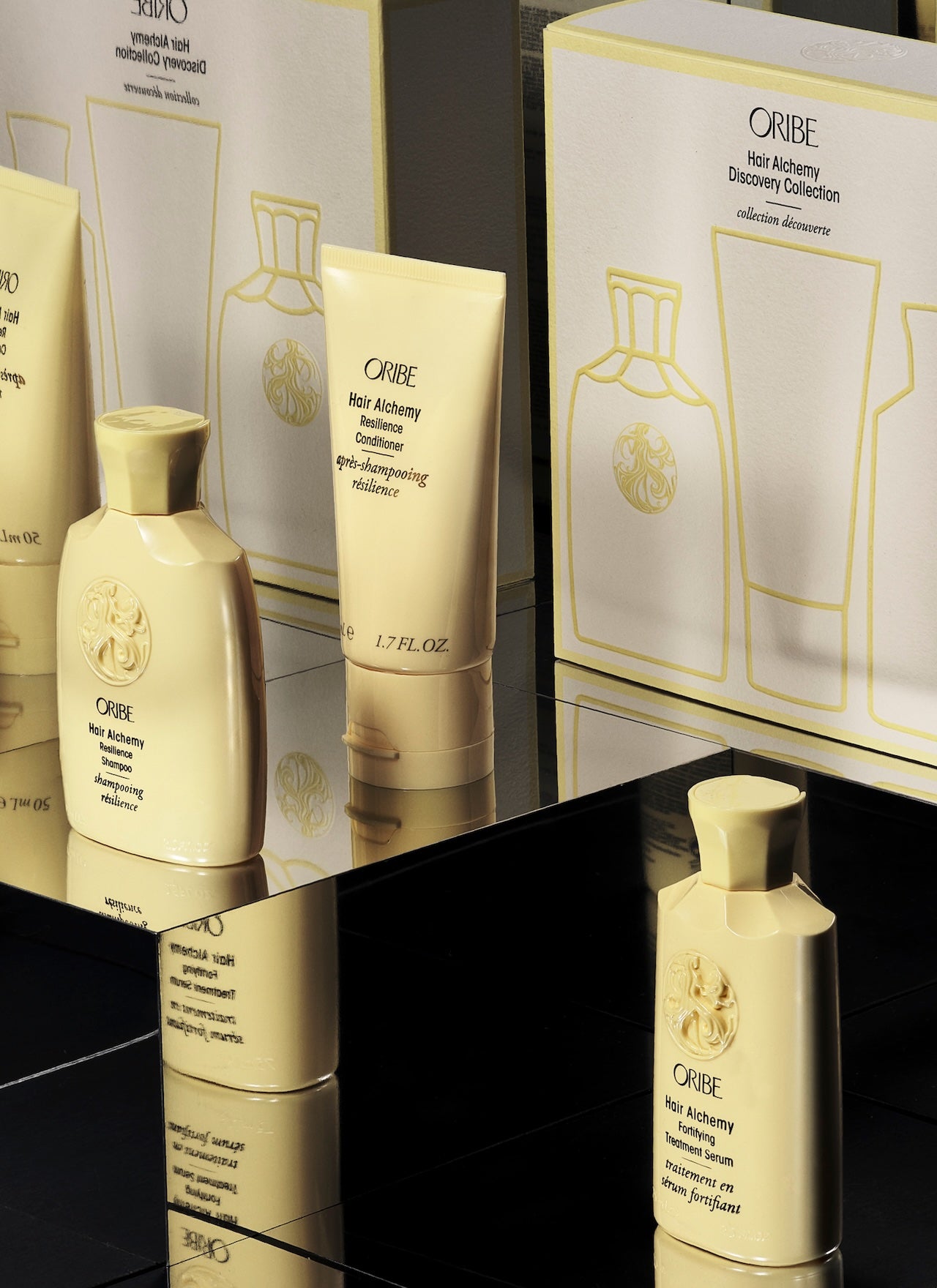 オリベ　シグネチャーシャンプーコンディショナーオイルセット Hair Alchemy Discovery Collection - Oribe Hair Care