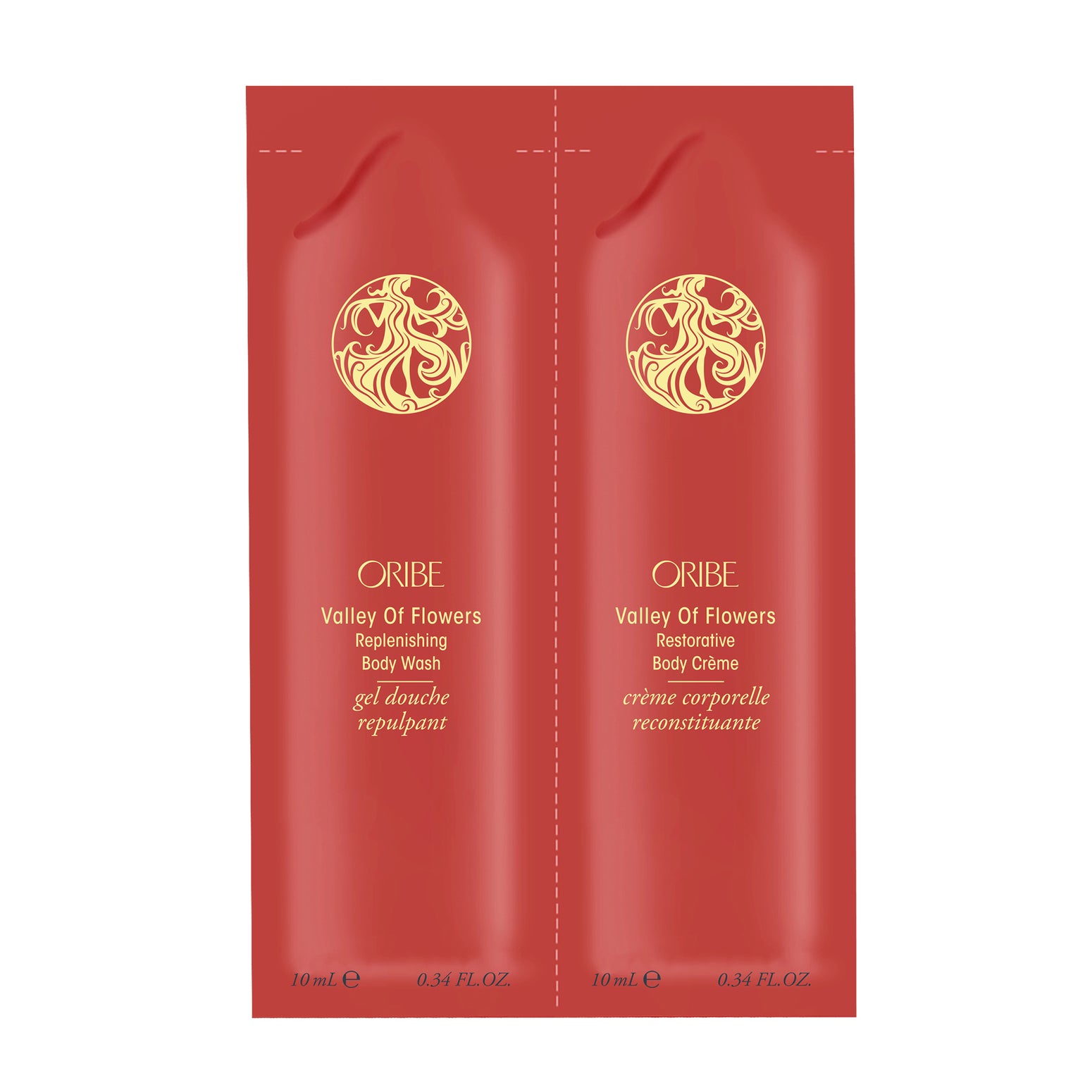 Valley of Flowers Body Wash & Crème Packette